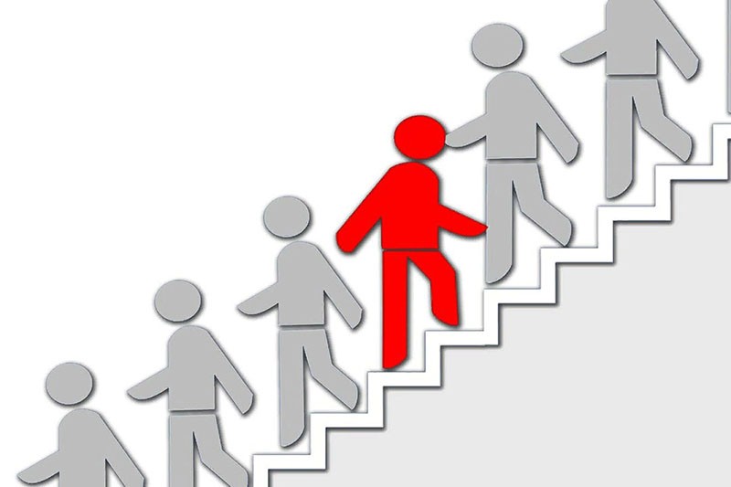 продвижение по лестнице успеха